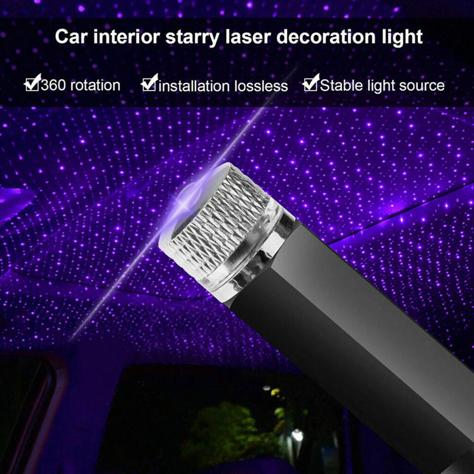 ToyZone™ Car Roof Mini Star Night Light ( Single Color )