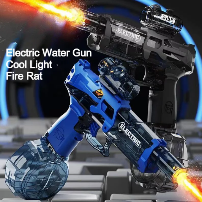 ToyZone™ Long Range Automatic Electric Water Gun With Light Effect