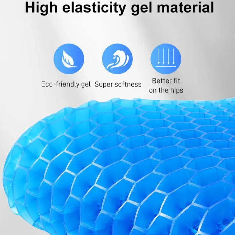 ToyZone™ Silicone Ice Pad Insulated Car Seat Cushion