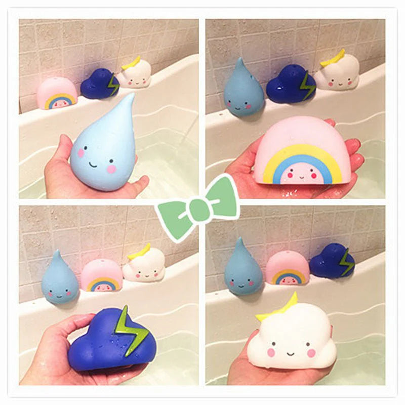ToyZone™ Soft Glue Bath Toys For Children And Babies