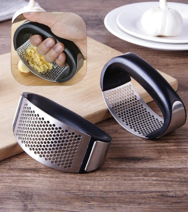 ToyZone™ Garlic Press Rocker Stainless Steel
