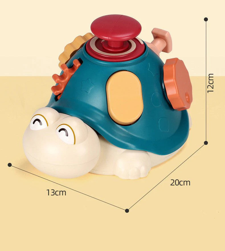 ToyZone™ Turtle Finger Exploration Toy Baby Early Education Toy