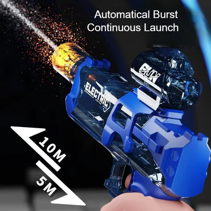ToyZone™ Long Range Automatic Electric Water Gun With Light Effect