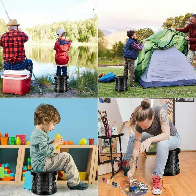 ToyZone™ Folding Portable Stool Telescopic Chair