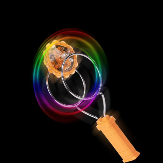 ToyZone™ High Quality Magnetic Gyro Wheel LED Flashing Spinning Top