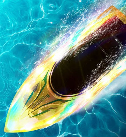 ToyZone™ 24g Electric Water Remote-control Ship Waterproof Automatic Reset Kids Toys