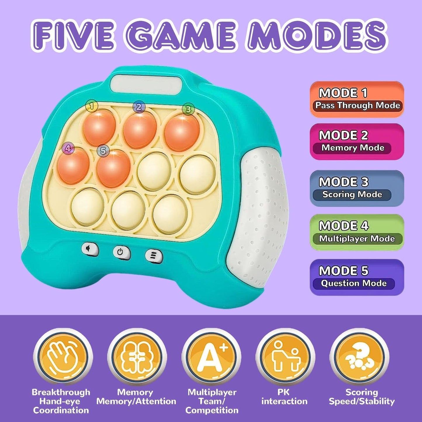 ToyZone™ Quick Push Pop Game