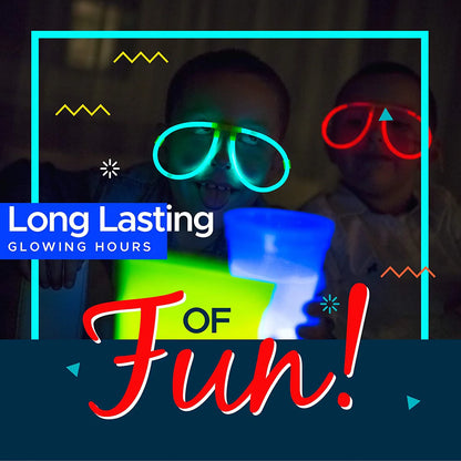 ToyZone™ Glow Sticks - Glow In The Dark (100pcs)