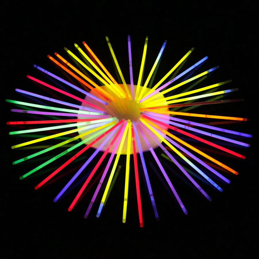 ToyZone™ Glow Sticks - Glow In The Dark (100pcs)