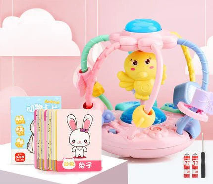 ToyZone™ Baby Rattle Toy Teether Baby Grip Training Glowing Toy