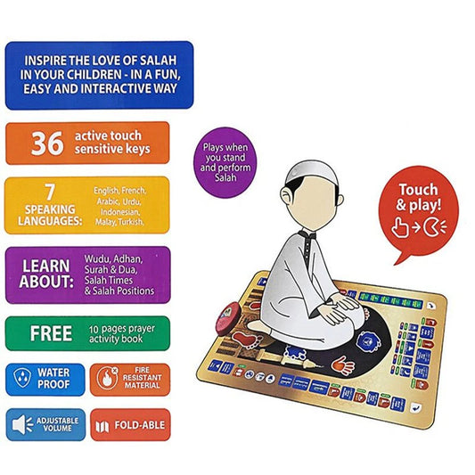 ToyZone™ Islamic Mat for Children Education