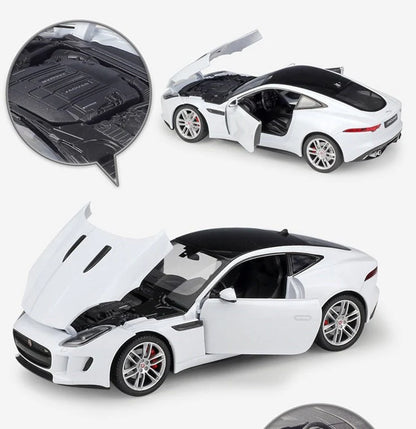 ToyZone™ JAGUAR F-Type Coupe Simulation Alloy Car Model Adult