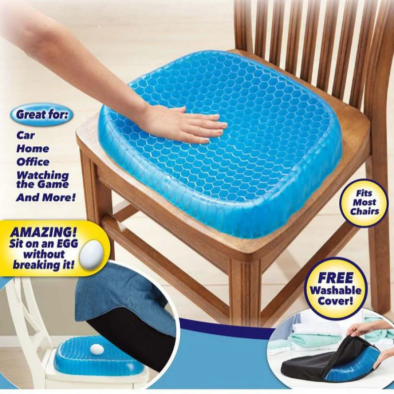 ToyZone™ Silicone Ice Pad Insulated Car Seat Cushion